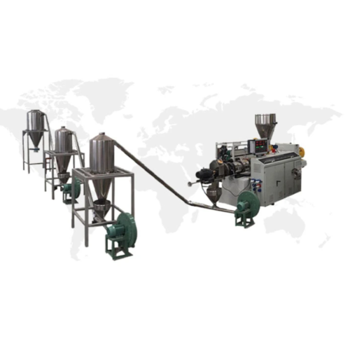 PVC Granulating Line/Hot Cutting Pelletizing Device/Compounding PVC Granules Making Machine